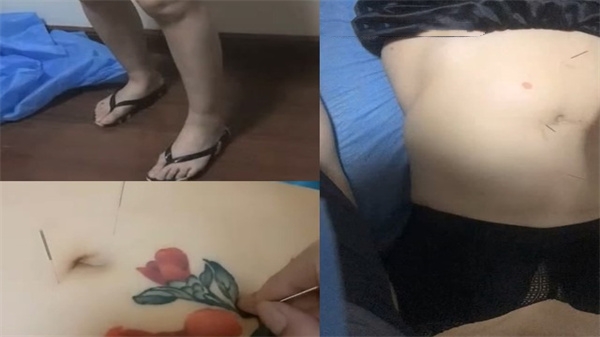 【老中医SPA】骚气理疗师精油全身按摩 针灸调情扣穴极致诱惑